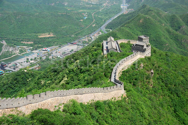 Foto stock: China · belo · paisagem · Pequim · parede