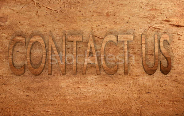 Contact us Stock photo © andreasberheide