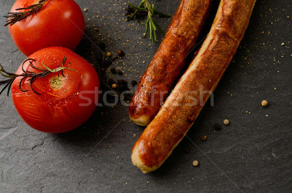Roasted tomatoes Stock photo © andreasberheide