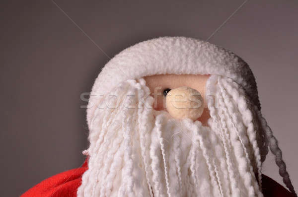 Portrait of funny Santa Stock photo © andreasberheide