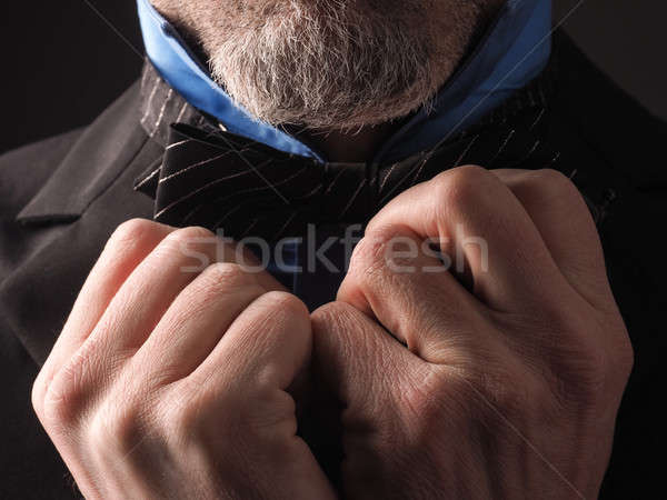 Stockfoto: Man · handen · model