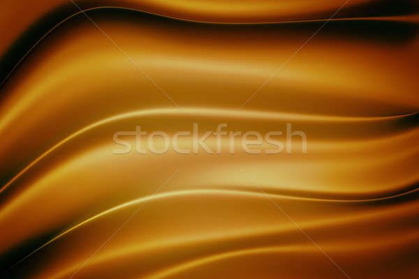 Altın ipek doku 3D uzay Stok fotoğraf © andreasberheide
