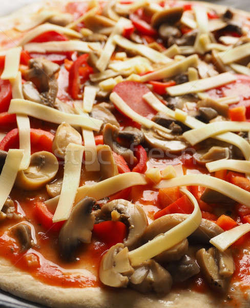Tasty homemade pizza Stock photo © andreasberheide