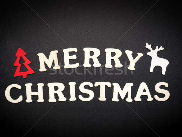 Merry Christmas background Stock photo © andreasberheide