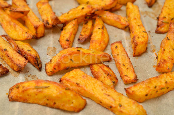 Potato wedges with rosmary  Stock photo © andreasberheide