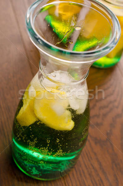 Colorful tropical cocktail Stock photo © andreasberheide