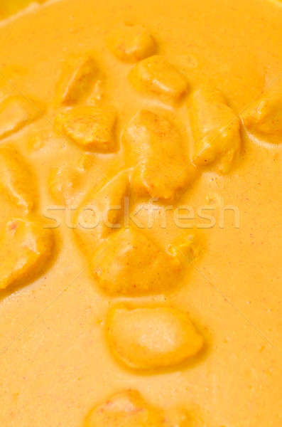 Spicy chicken curry Stock photo © andreasberheide