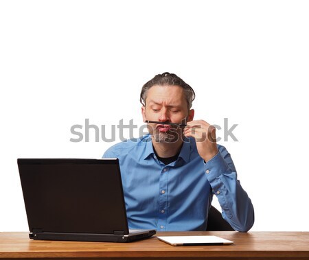 Business man working Stock photo © andreasberheide