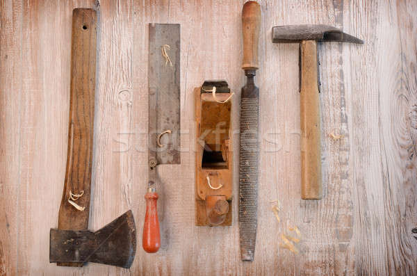 Carpenter tools Stock photo © andreasberheide