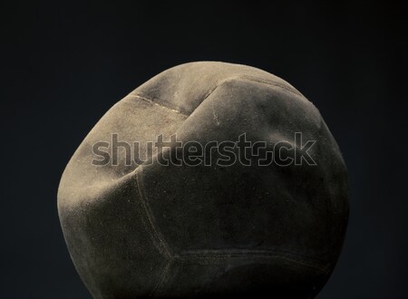 Vieux utilisé volley balle vintage sombre [[stock_photo]] © andreasberheide