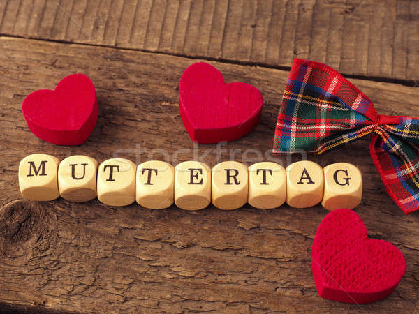 German Mothers Day background Stock photo © andreasberheide