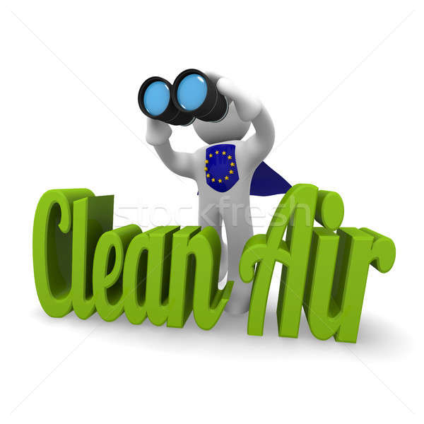 3d concept European Clean Air Stock photo © andreasberheide