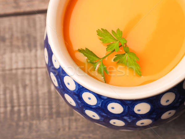 Stock photo: Hokkaido cream soup 