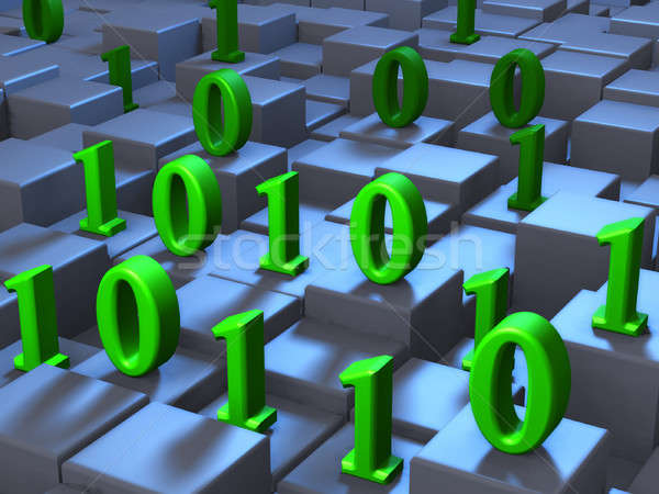 Binary sequence Stock photo © Andreus