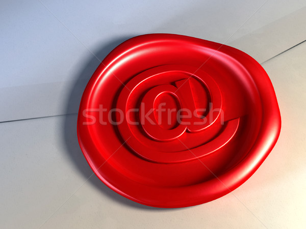 Stock photo: Internet seal