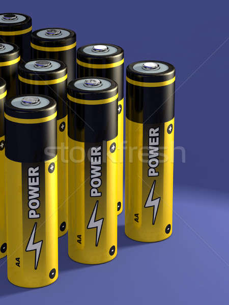 Battery group Stock photo © Andreus