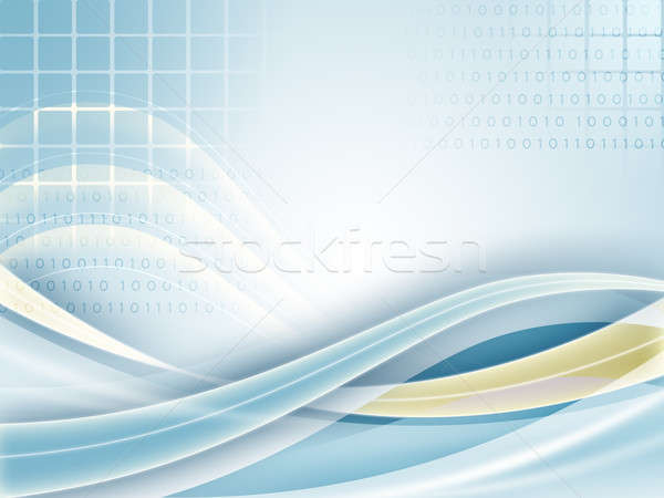 Groß Tech High-Tech- Technologie Hintergrund Stock foto © Andreus