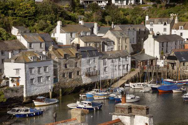 Cornish harbour, England Stock photo © andrewroland