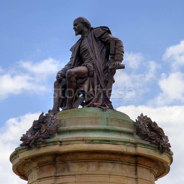 Statue of William Shakespeare Stock photo © andrewroland