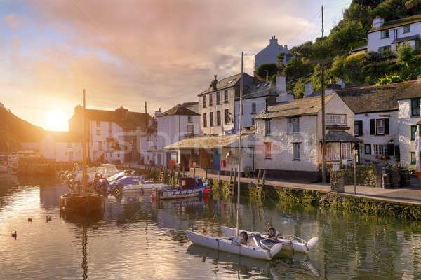 Cornish fishing village Stock photo © andrewroland