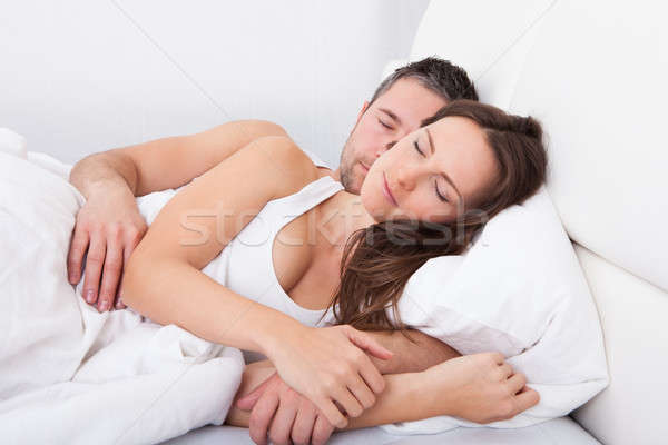 Couple Sleeping Together Stock photo © AndreyPopov
