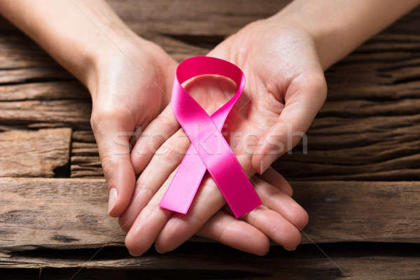 Сток-фото: человеческая · рука · поддержки · Рак · молочной · железы · вызывать