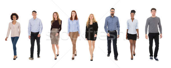 Team Of Multi-racial Businesspeople Stock photo © AndreyPopov