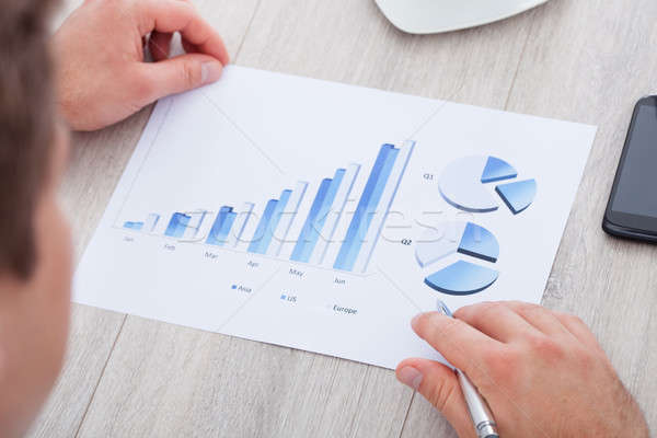 Analyzing data Stock photo © AndreyPopov