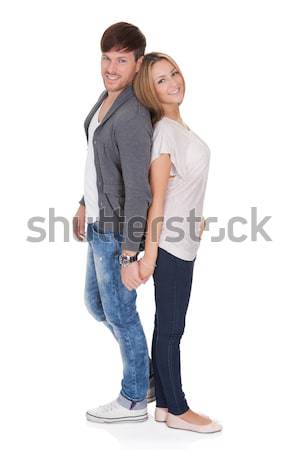 Attractive young couple Stock photo © AndreyPopov