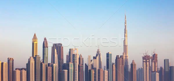 Dubai Skyline, UAE Stock photo © AndreyPopov