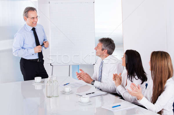 Businesspeople In Meeting Stock photo © AndreyPopov