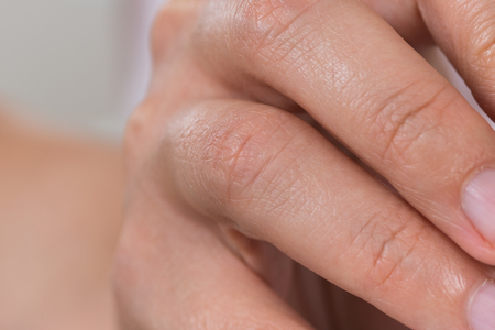 Persona mani primo piano medico timbro Foto d'archivio © AndreyPopov