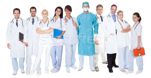 Large group of doctors and nurses Stock photo © AndreyPopov