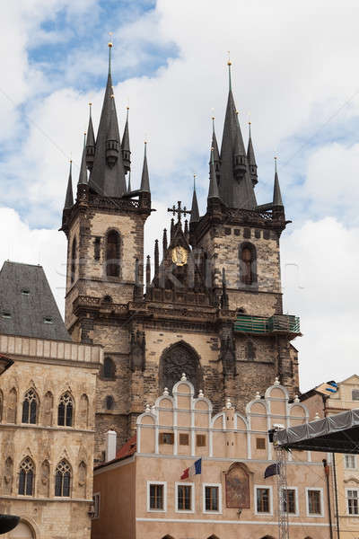 Gothic Tyn Church Stock photo © AndreyPopov
