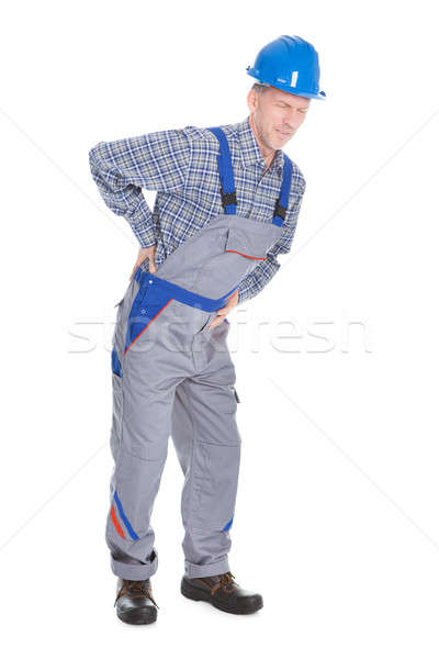 Craftsman With Back Pain Stock photo © AndreyPopov