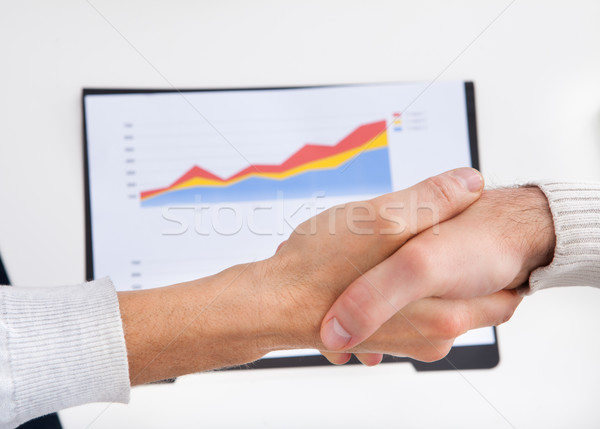 Handshake Of Business Partner Stock photo © AndreyPopov