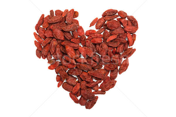 Heart Shape Goji Berries Stock photo © AndreyPopov