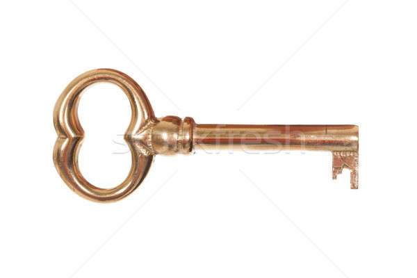 An old-fashioned large brass key conceptual of opportunity Stock photo © AndreyPopov