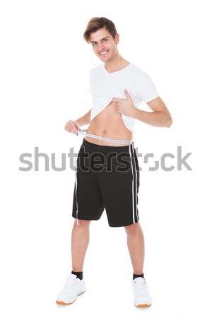 Stock photo: Young Man Running