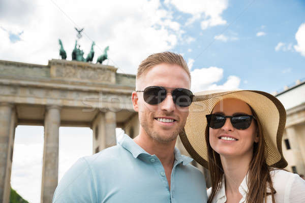 Stock photo: Close-up Of Happy Young Couple