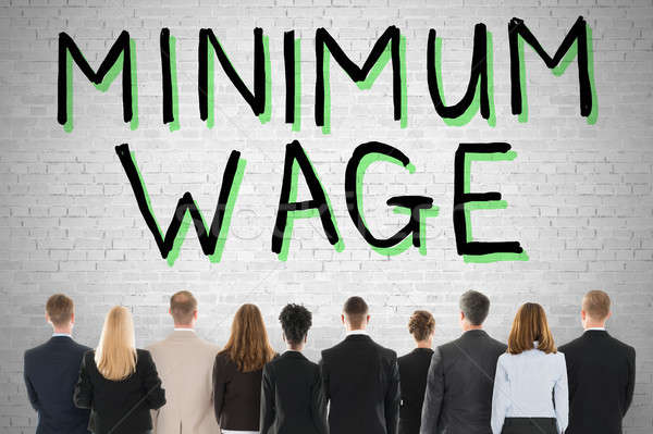 Minimum Wage And Social Security Stock photo © AndreyPopov