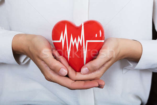 Person Holding Heart Stock photo © AndreyPopov
