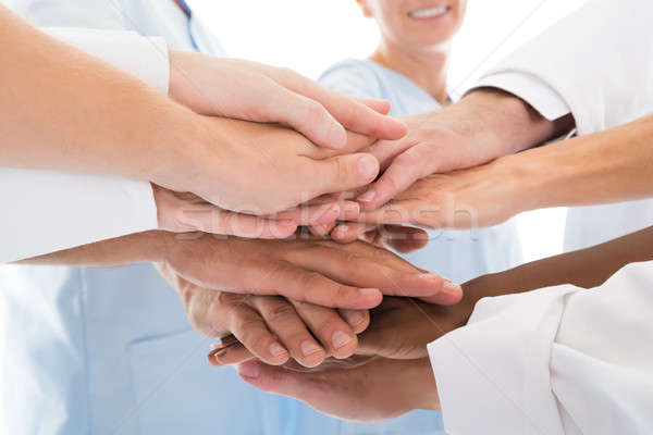 Medical Team Stacking Hands Stock photo © AndreyPopov