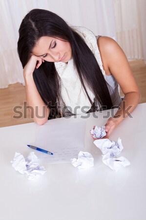Stock photo: Drug Addicted Person With Syringe And Pills