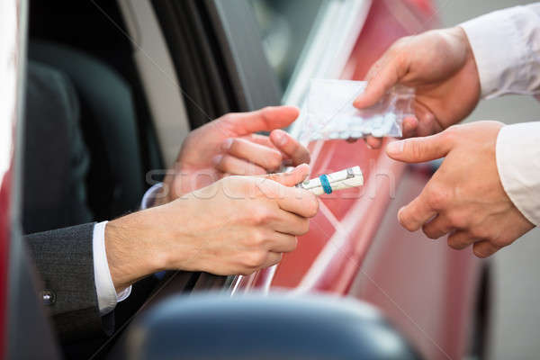 Businessperson Buying Drug From Dealer Stock photo © AndreyPopov