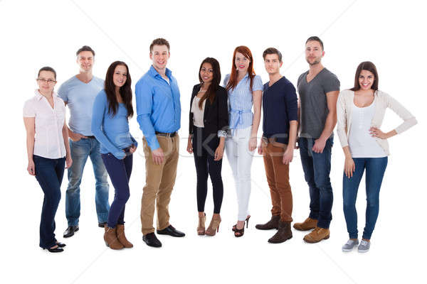 Group of diverse people Stock photo © AndreyPopov