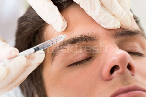 Stock photo: Man Having Botox Treatment
