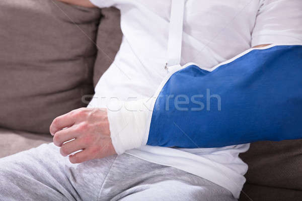 Fractured Man's Hand Stock photo © AndreyPopov