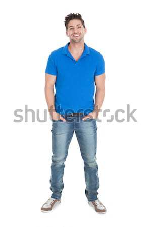 Handsome Mid Adult Man In Casuals Stock photo © AndreyPopov