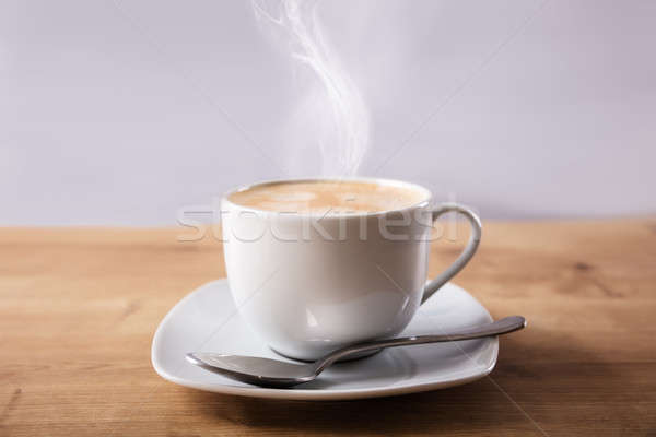 Elevated View Of Hot Coffee Stock photo © AndreyPopov